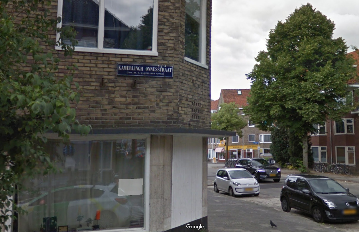 Kamerlingh Onnes street