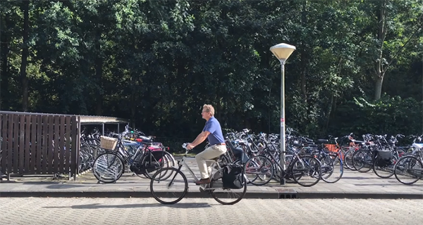 Rijwielplaats voor Nobelprijswinnaars