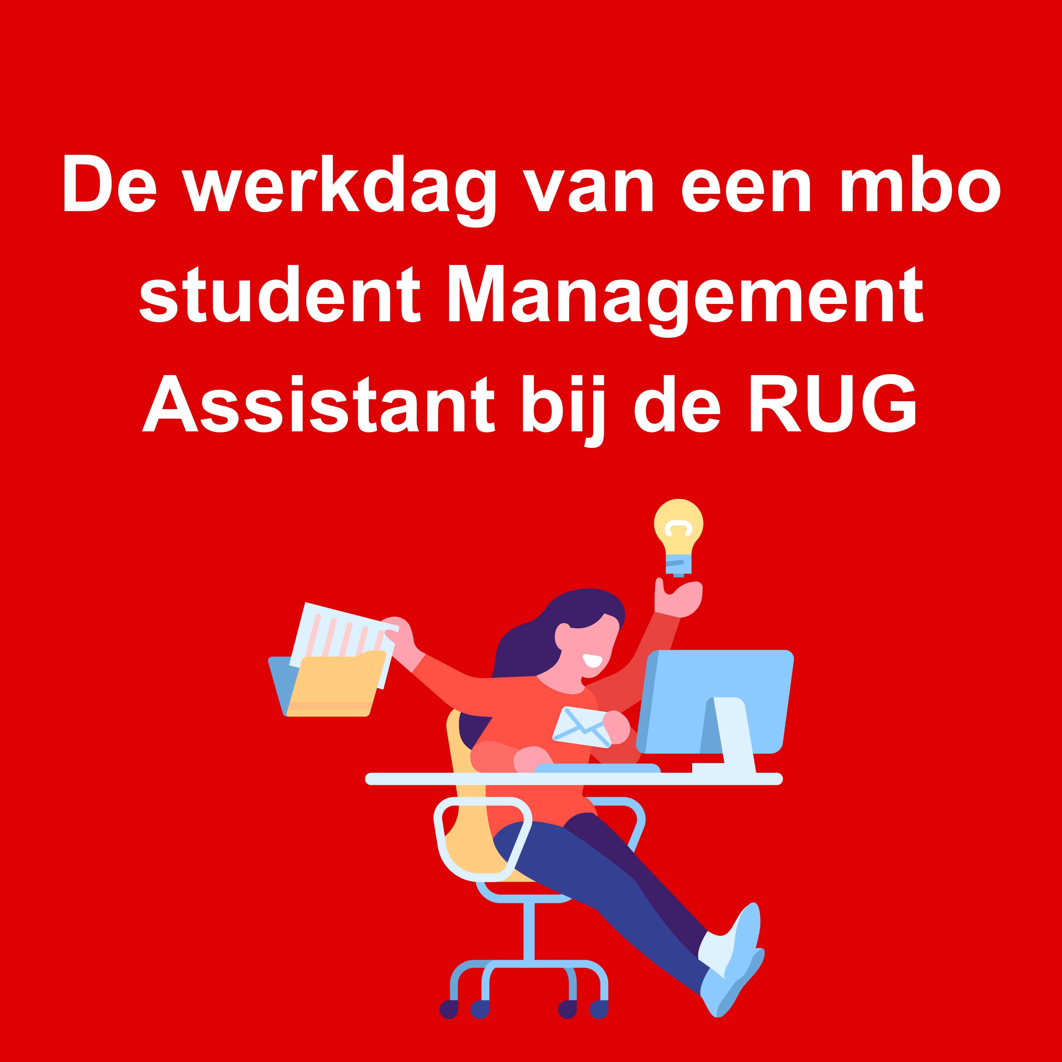 De werkdag van een MBO student bij de RUG