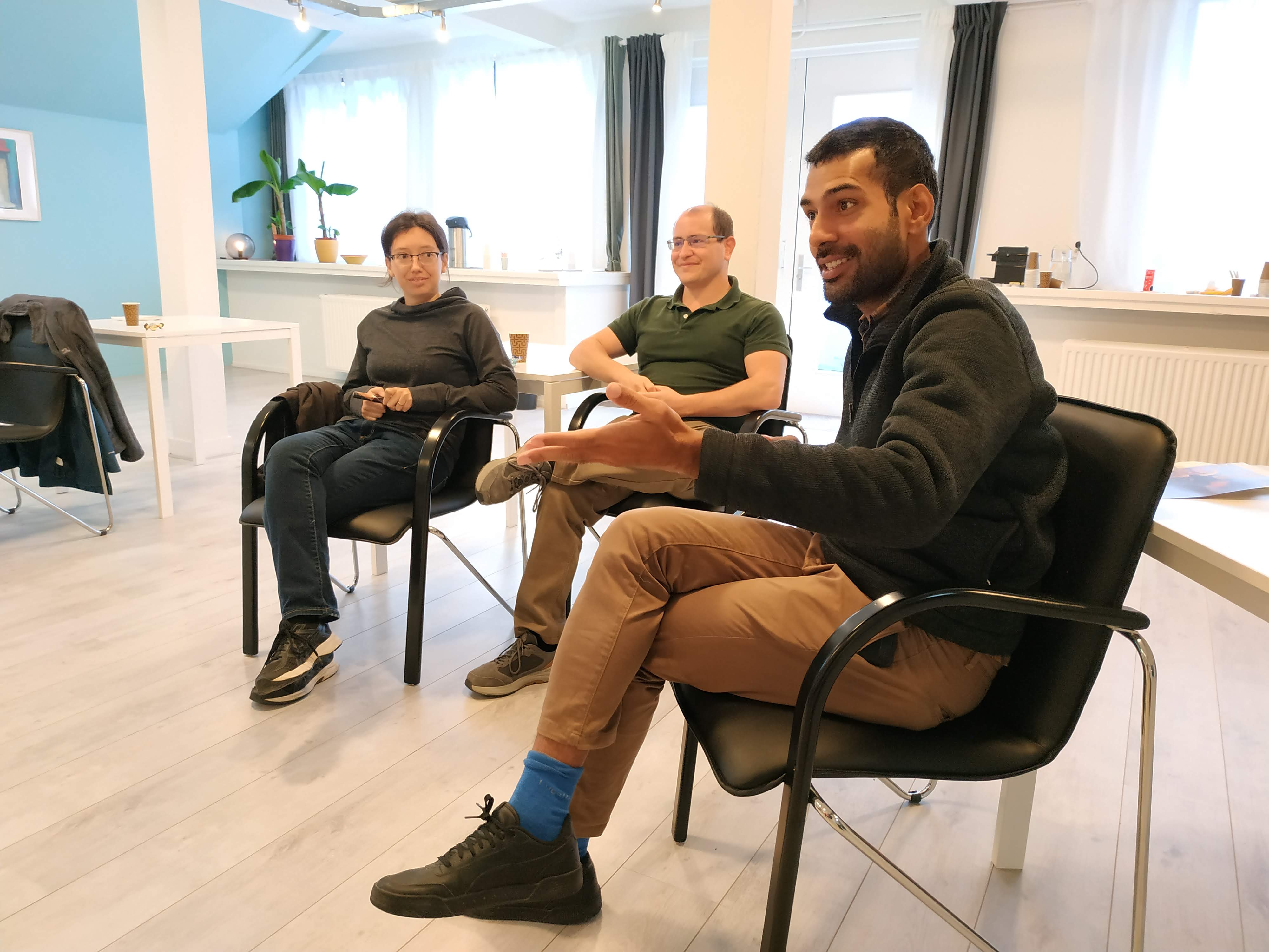 DCS organizes career workshops, social events and Dutch conversation meetings