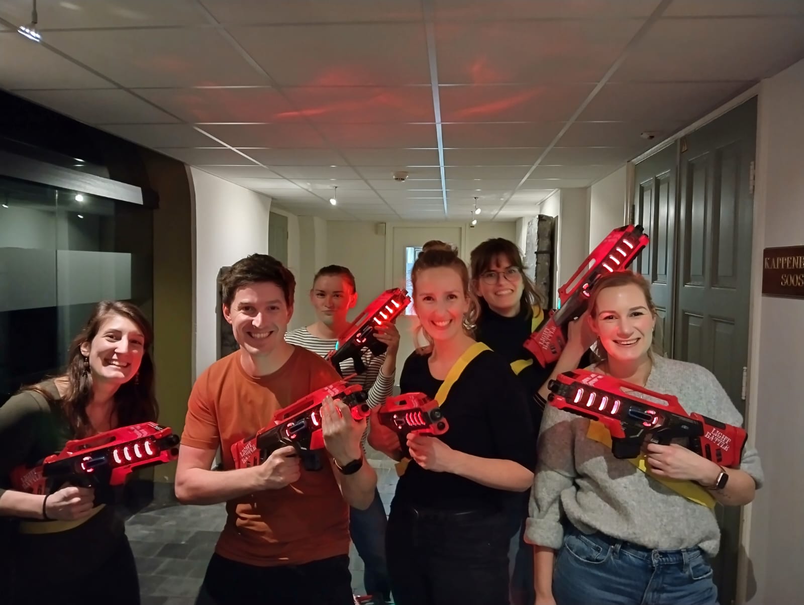 Lasergamen in het Academiegebouw 2024