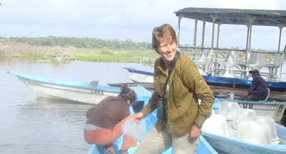 Irene Tieleman at work in Kenia