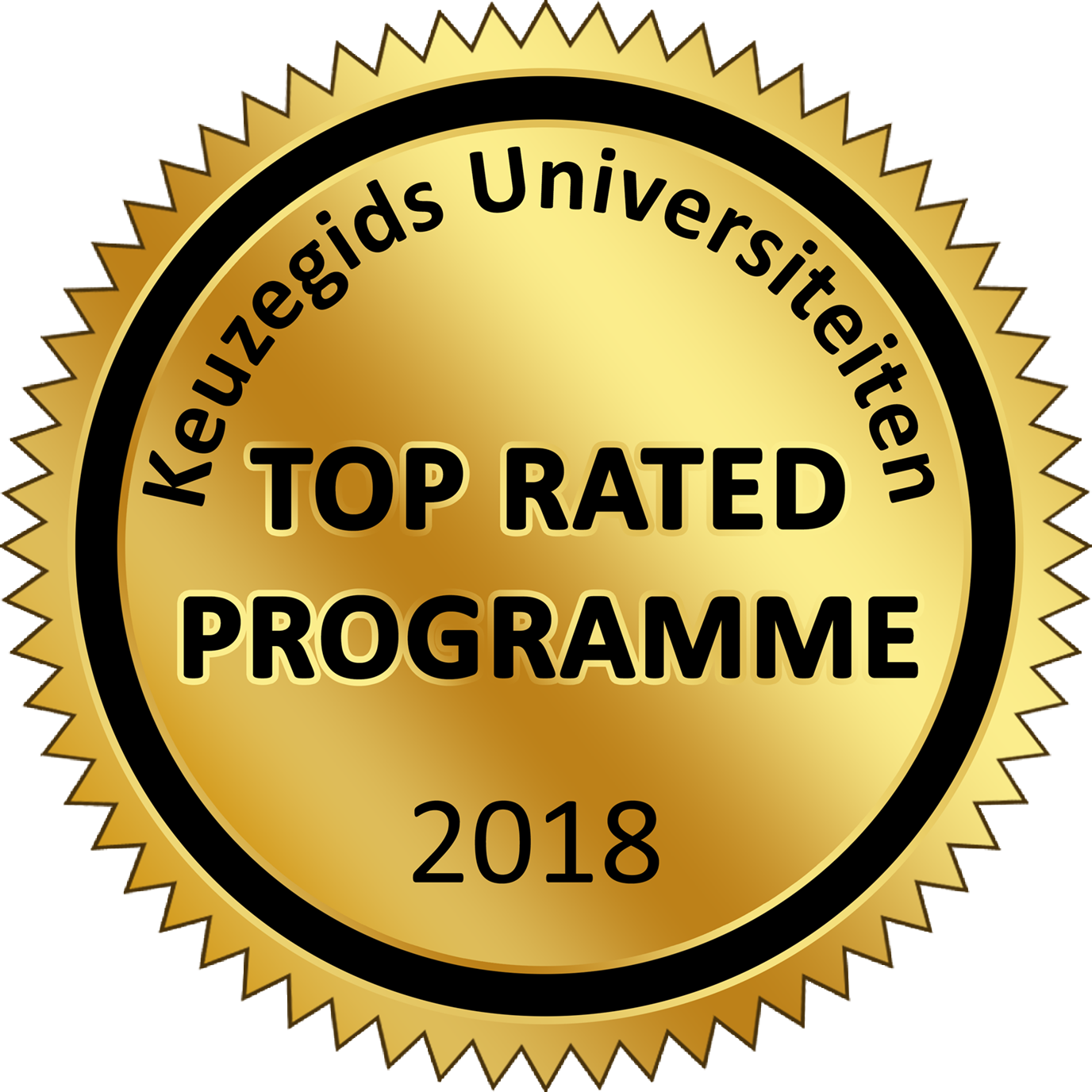 Top rated programmes 2018