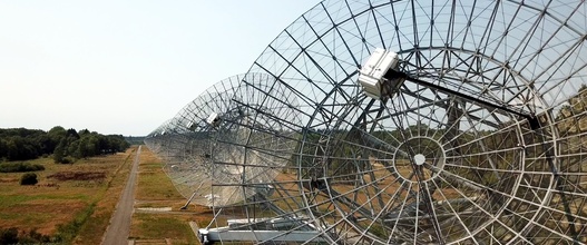 De Westerbork Synthese Radio Telescoop. (ASTRON)