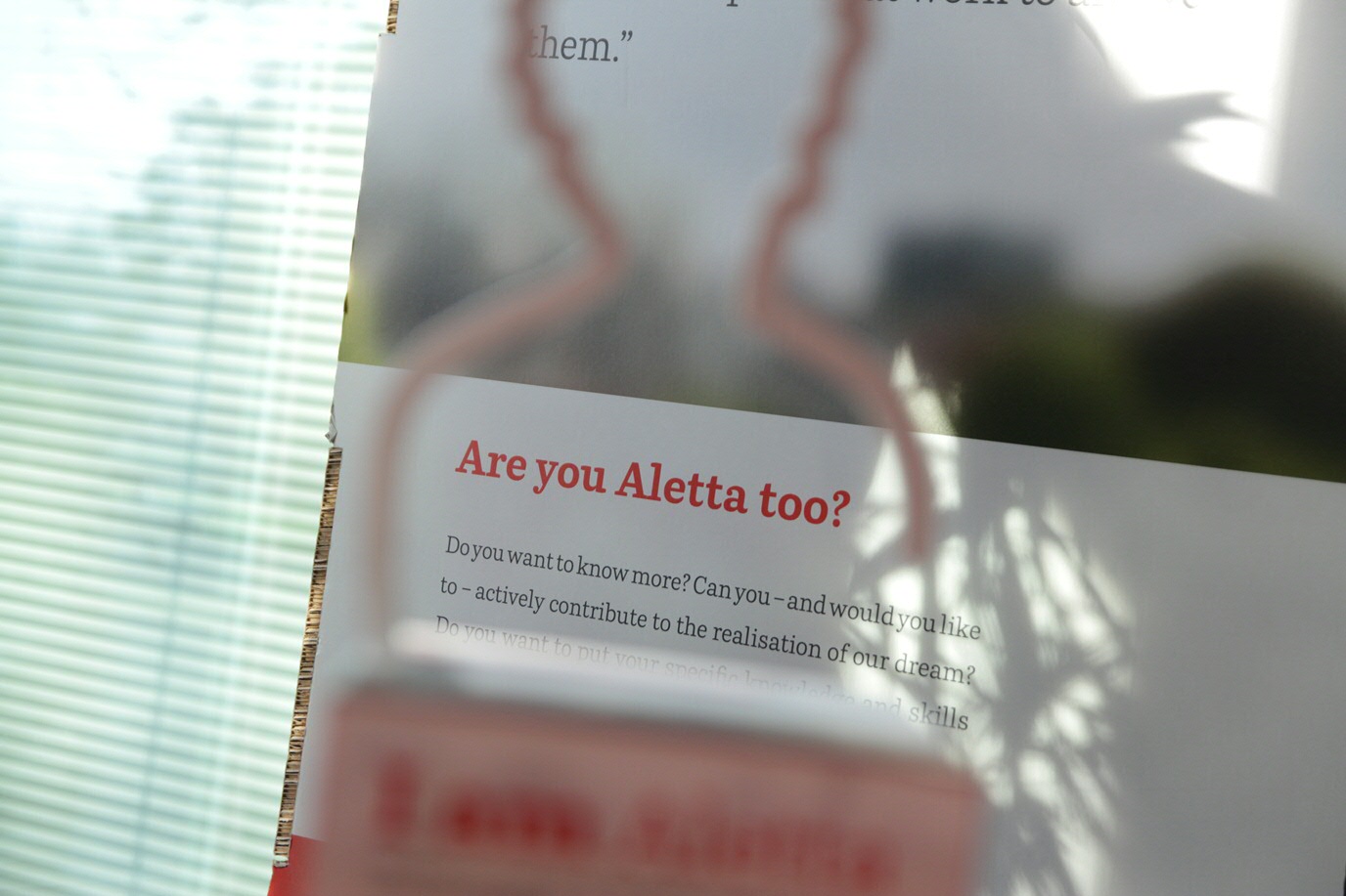 Are you Aletta?