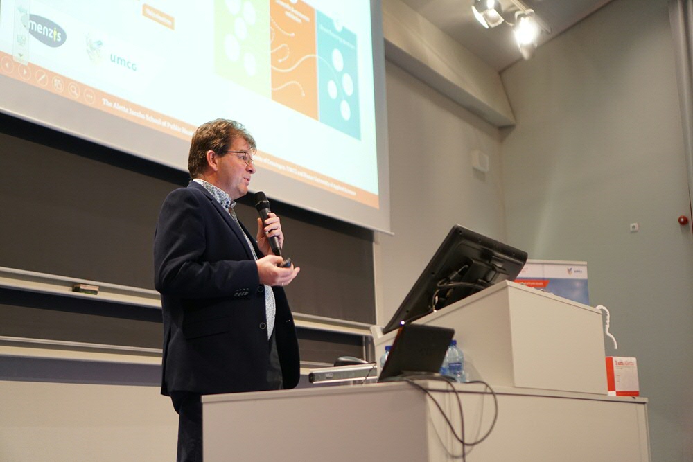 Henk Weggen explaining the new Public Health Accelerator