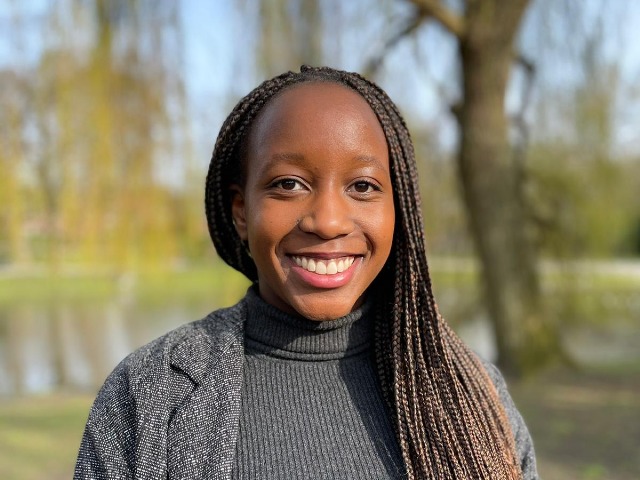 Audrey Achieng, representing Kenya, Master of arts in International Security. Currently intern at the Consortium on Gender, Security ans Human Rights