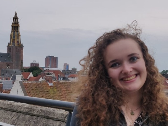 Victoria Bergstr&ouml;m, representing the United States,&nbsp; Master International Relations