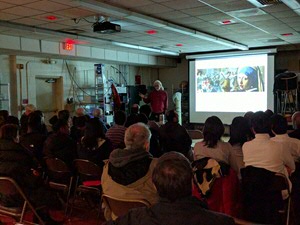 Field trip to the UMD Observatory with a presentation by astronomer and alumnus Peter Teuben, 5 January 2017