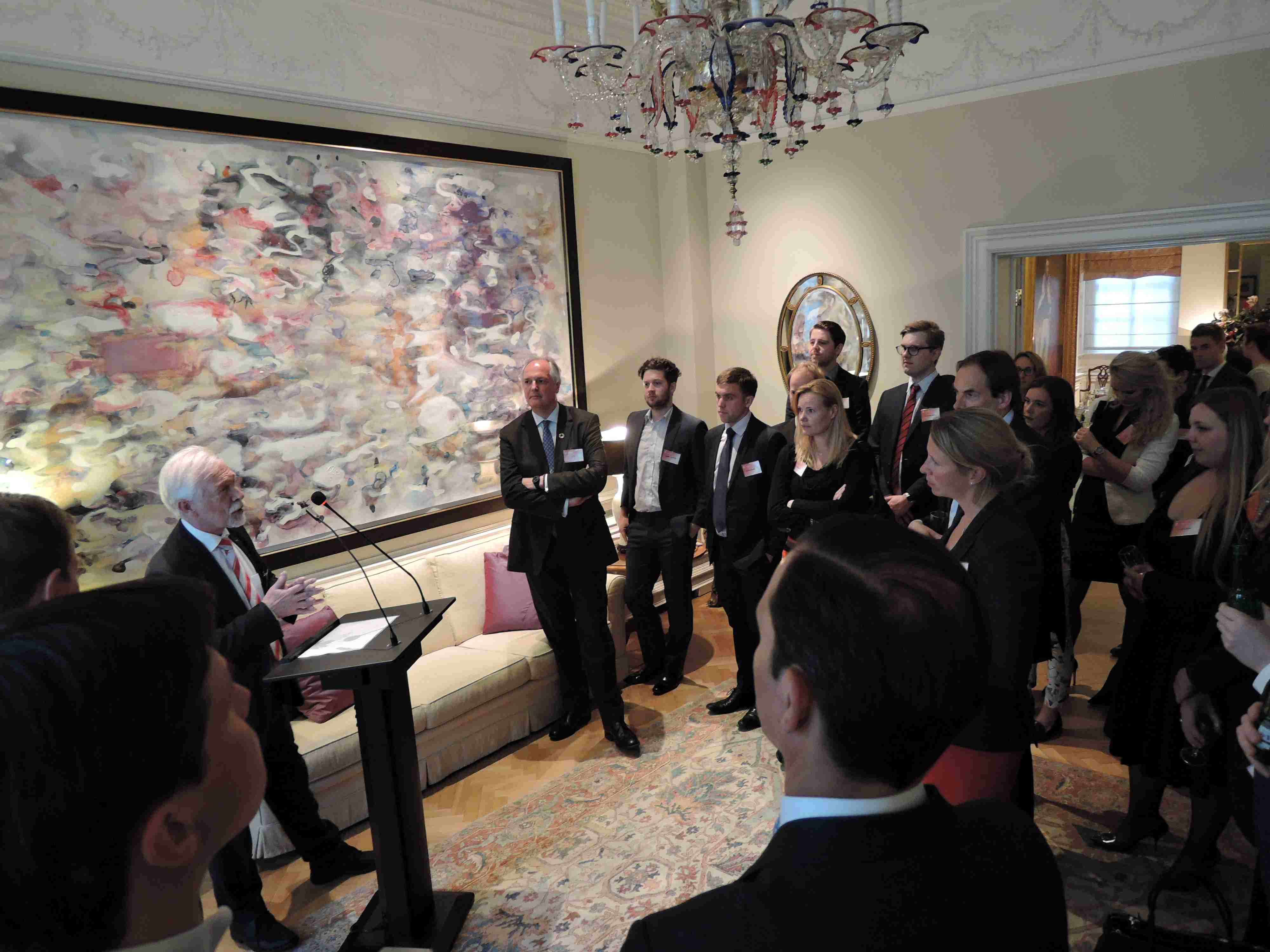 Launch event at the residence of the Dutch ambassador, 18 April 2017