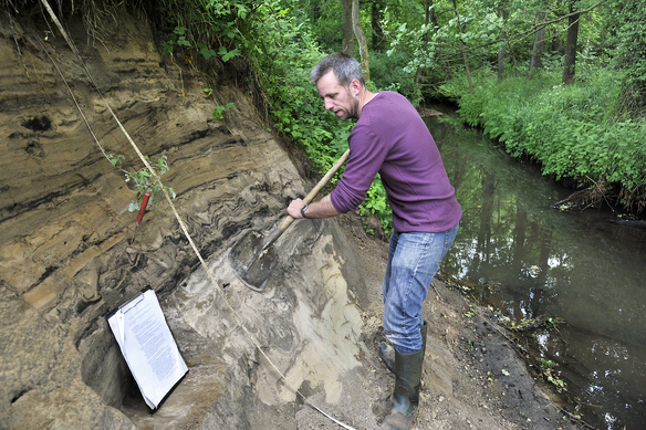 Harm Smeenge, veldwerk Puntbeek