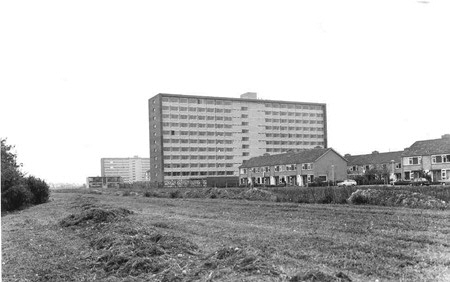 Selwerd student housing block 1969