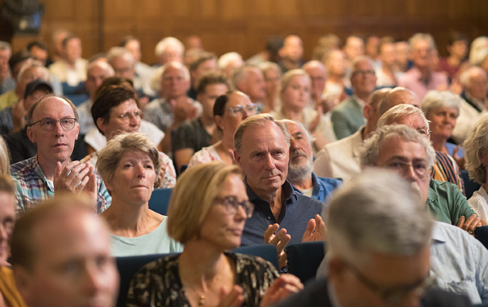 Publiek tijdens het symposium