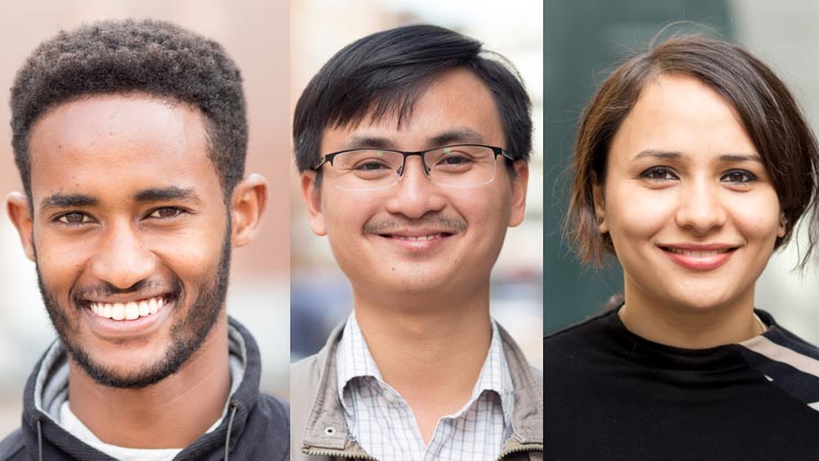 Support talented students from developing countries