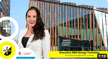 Why Heleen will join the Executive MBA Energy Transition