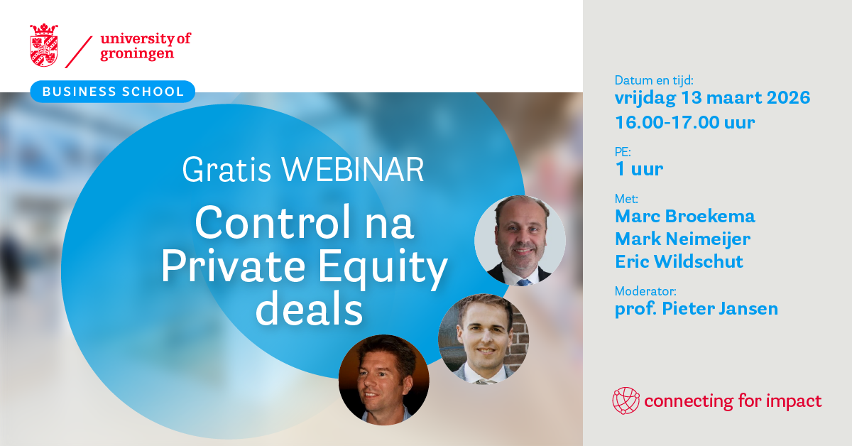 webinar Control na Private Equity deals