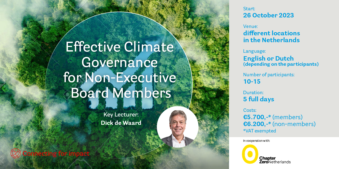 Effective Climate Governance