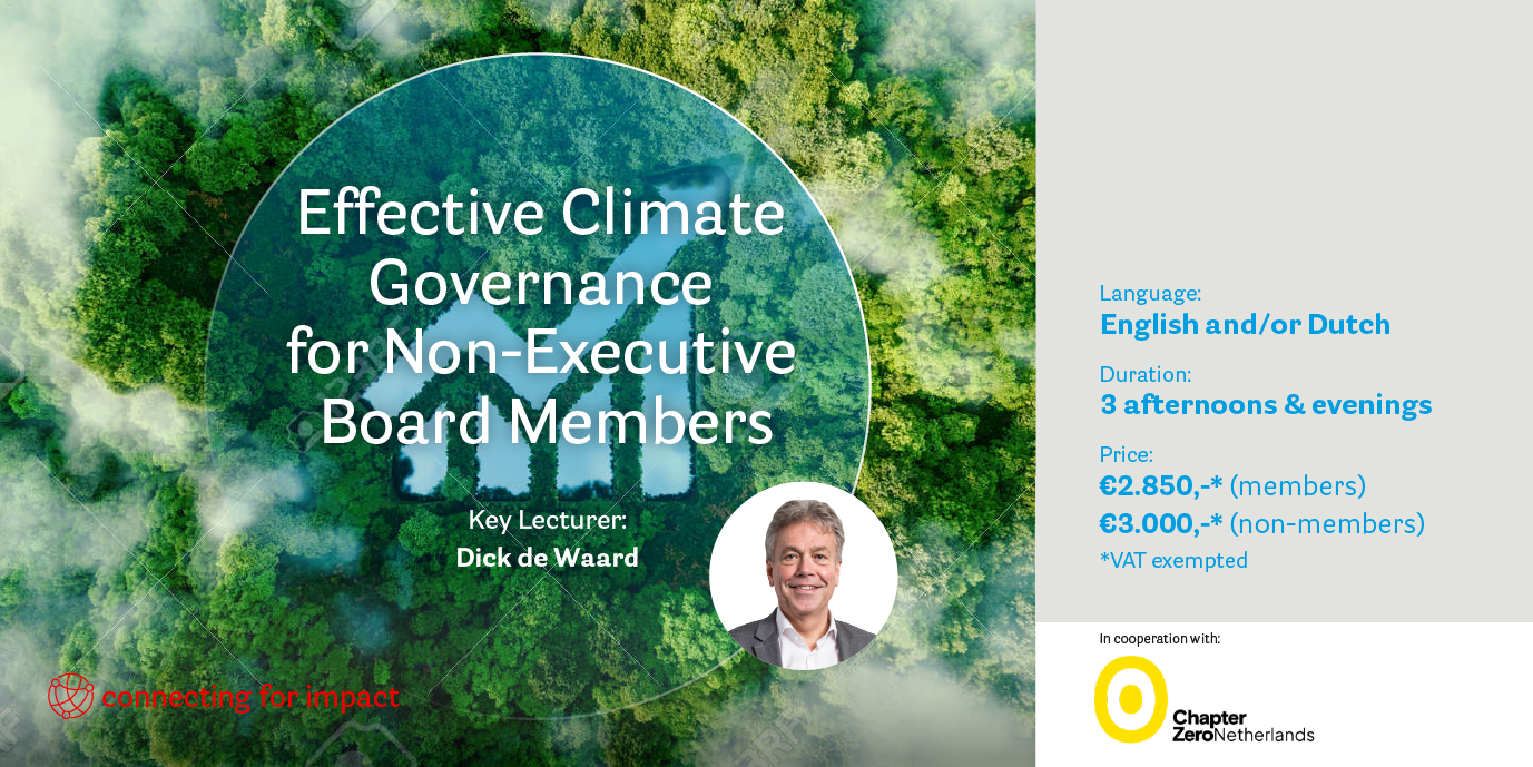 Effective Climate Governance