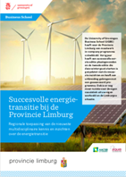 Succesvolle Energietransitie Provincie Limbrug Brochure