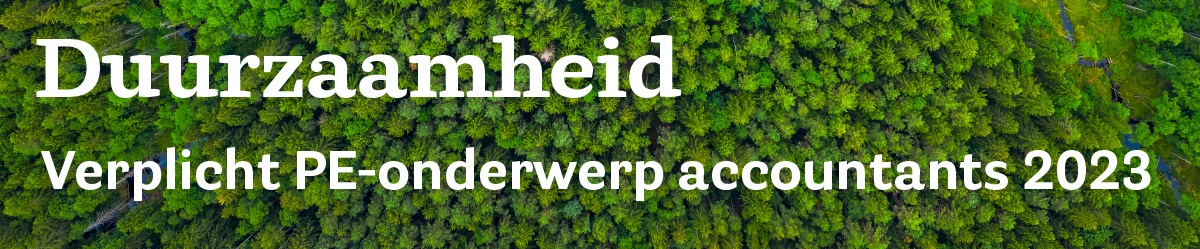 Verplicht PE-onderwerp accountants 2023