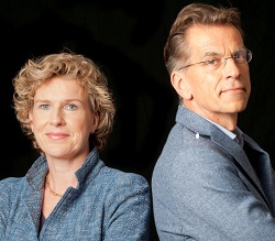 Initiatiefnemers Janka Stoker en Harry Garretsen