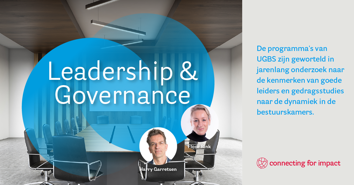 UGBS thema Leadership & Governance