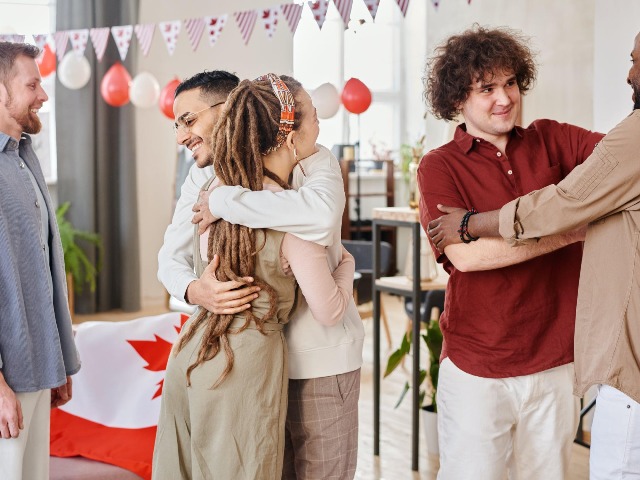 Congratulating everyone in the room: it's something typically Dutch