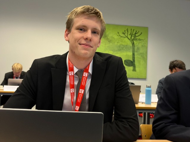 Yaniek Meijer, 2nd year student of Global Responsibility & Leadership