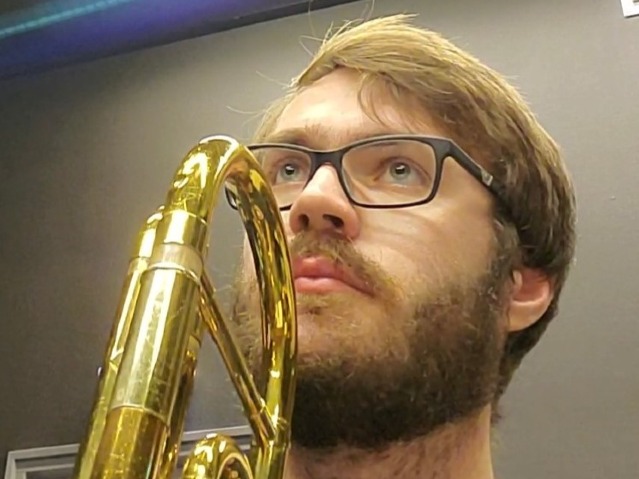 Chris Cunningham: From a jazz big band I rehearse and perform trombone with in Sneek