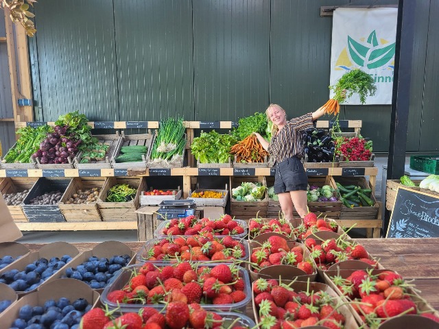 Yn'e Sinne Farm is a CSA involved in a veggies initiative, in collaboration with Campus Fryslãn