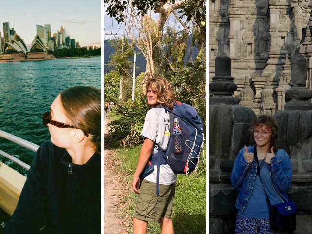 Meet Madelon (left), Mattia (centre), and Renate (right): three GRL students currently on their minors