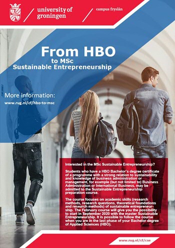 HBO to MSc leaflet