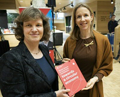 Prof. dr. Iris Vis & minister Stientje van Veldhoven