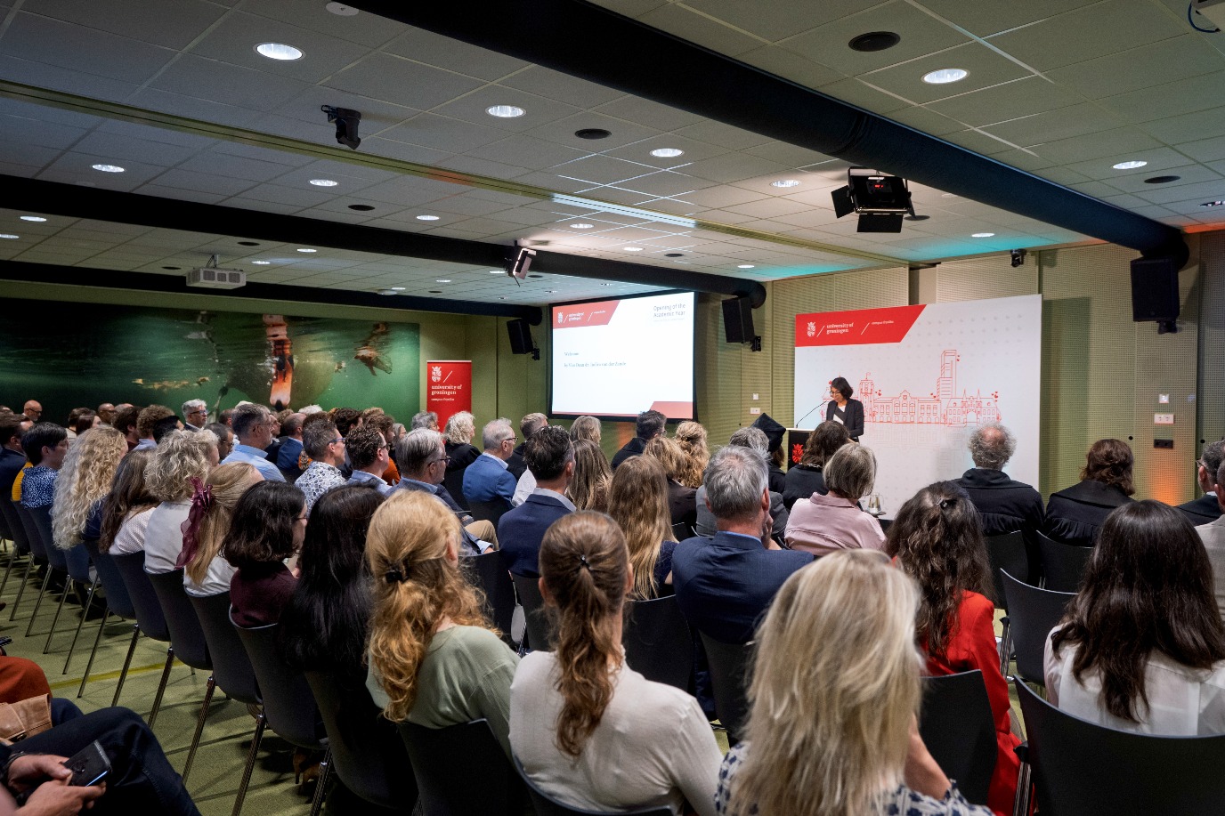 Dr. Indira van der Zande, vicedecaan van Campus Fryslân