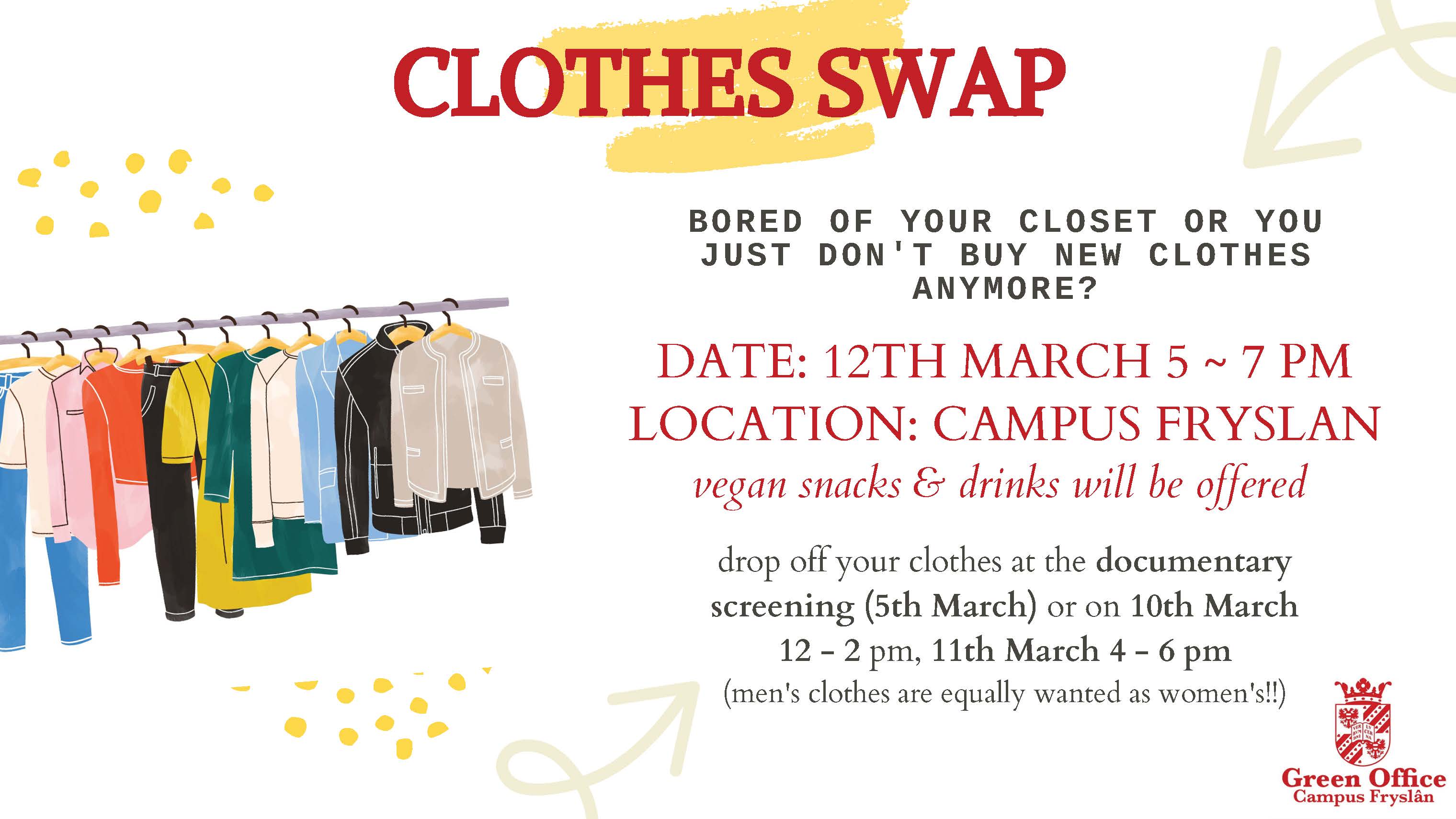 Next week's Clothing Swap