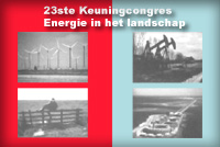 The 23rd Keuning Conference, Energy in the Landscape
