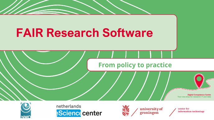 'FAIR Research Software: from policy to practice' poster