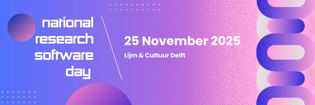 National Research Software Day 2025 banner