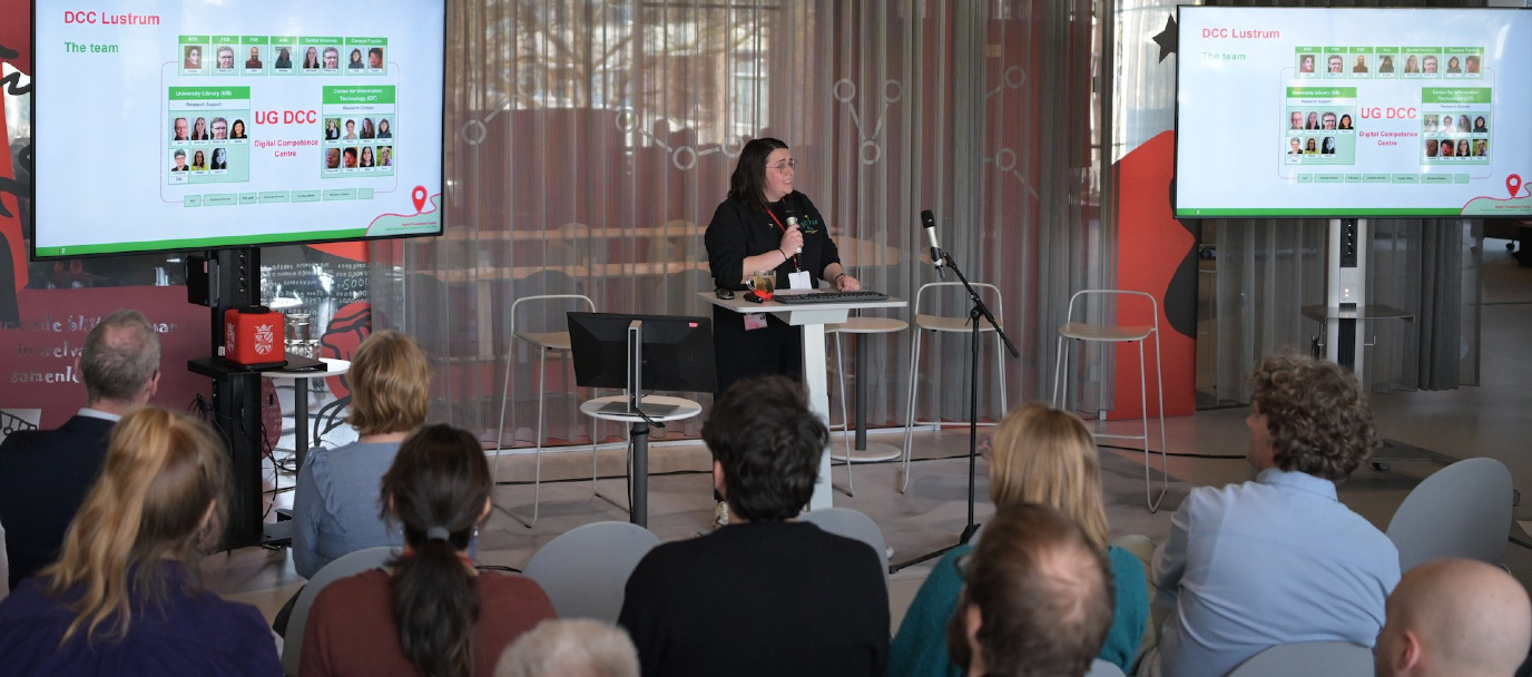 Lauren Seex, Training Coordinator of the UG DCC, hosted the event