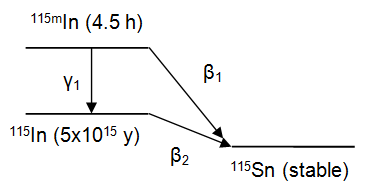 Decay of In-115m