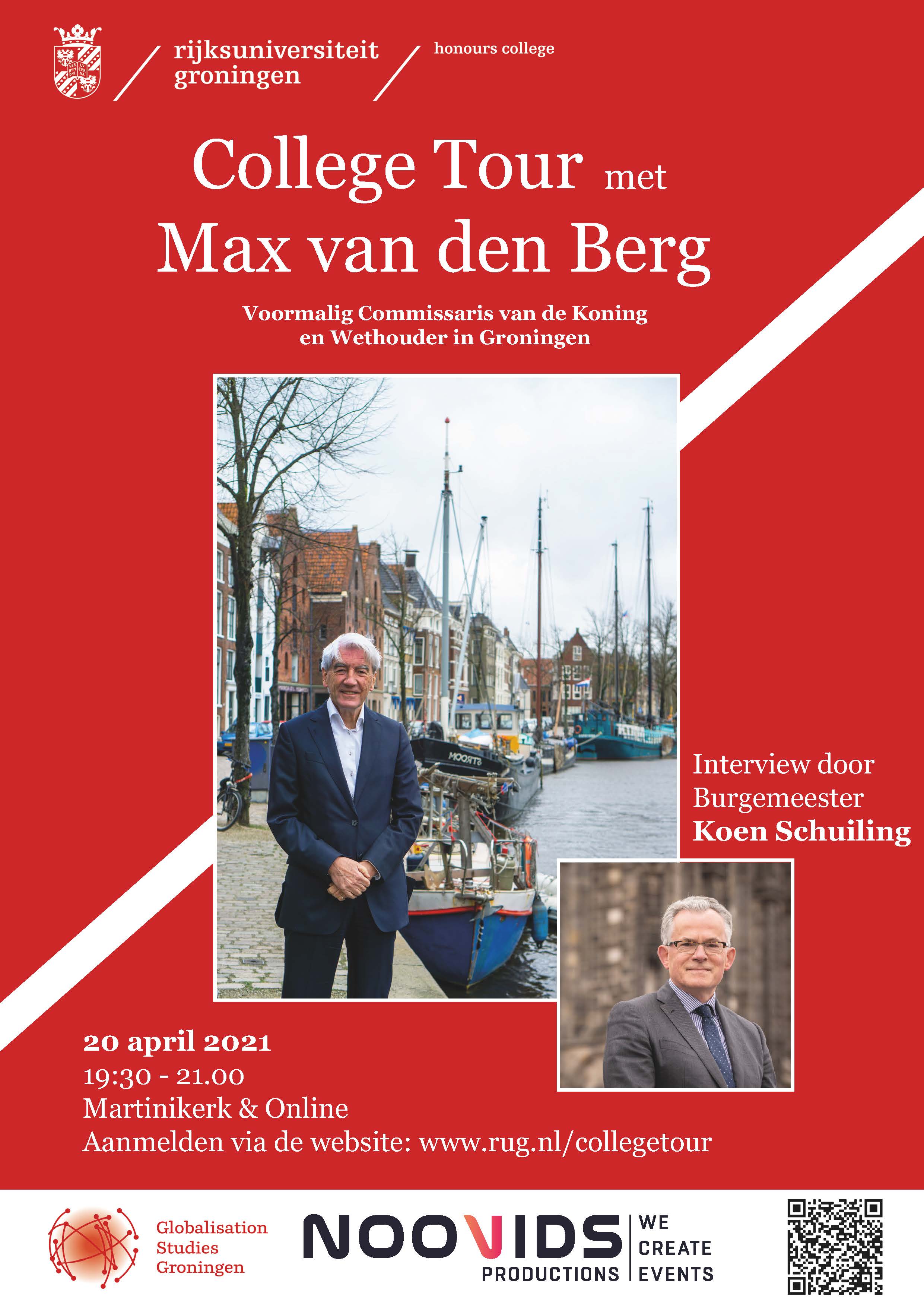 Poster College Tour Max van den Berg