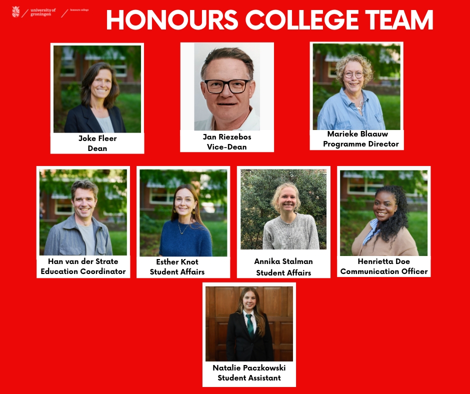 Honours College team