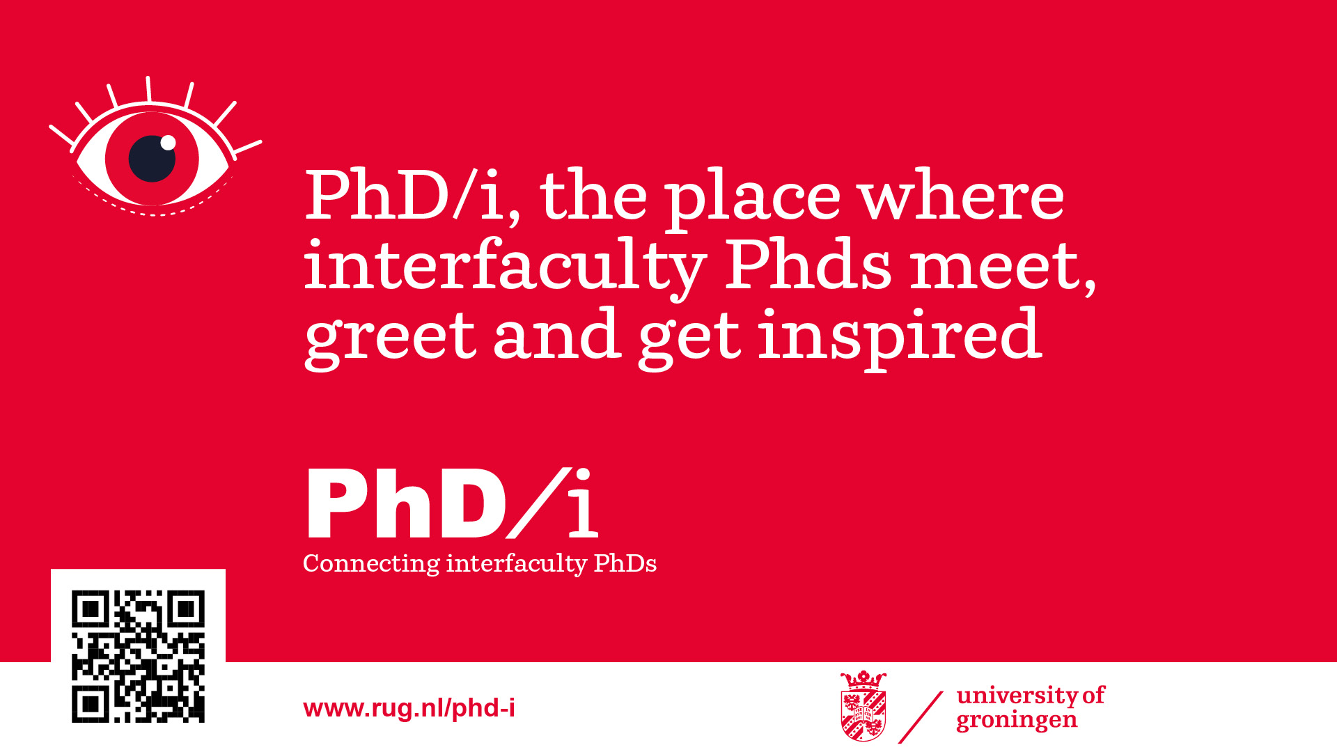 PhD/i - Launch event: March 16