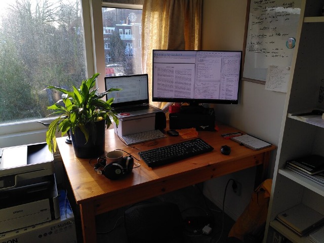 My office-setup at home