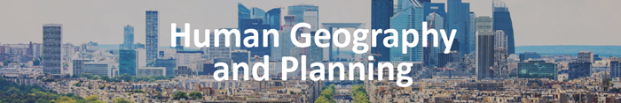 Human Geography and Urban and Regional Planning