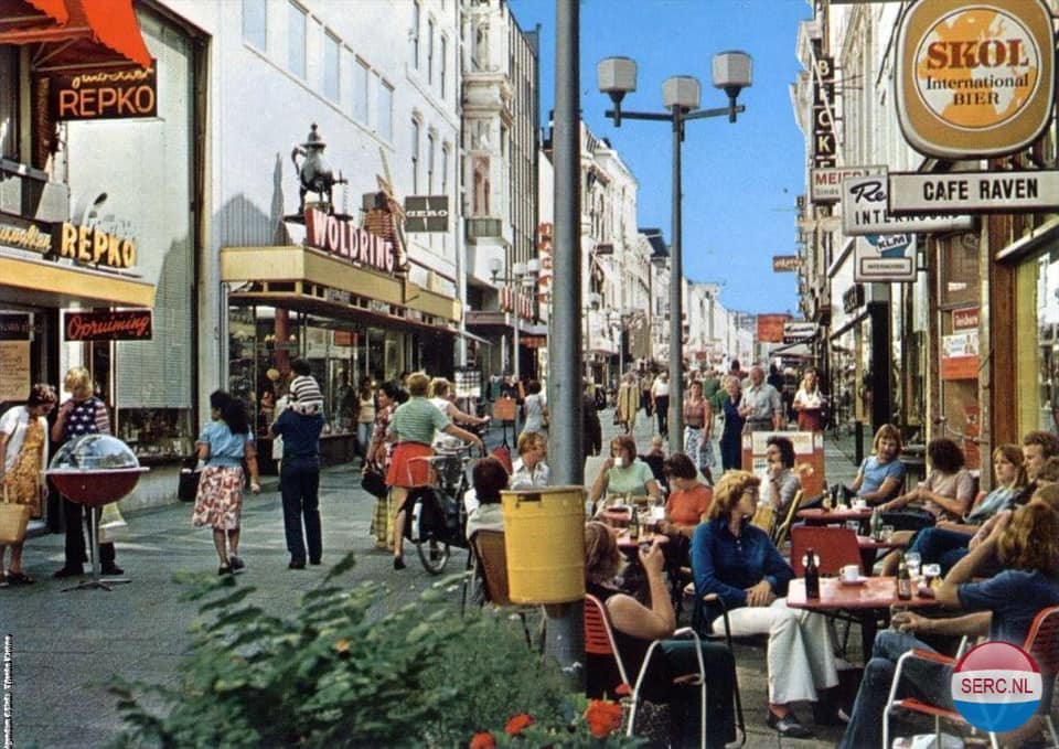 Herestraat in the 1980s