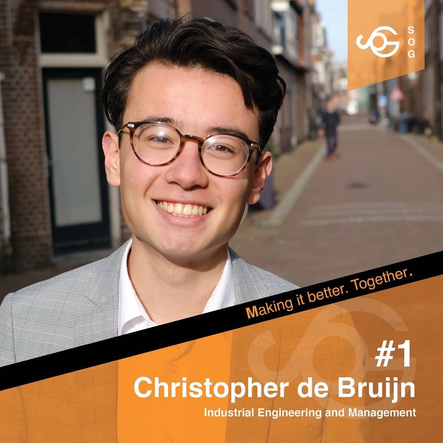 Christopher de Bruijn is the SOG's front runner this year