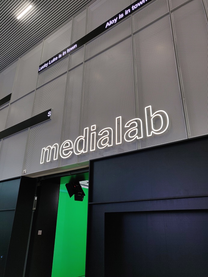 Make your own movie in the medialab!