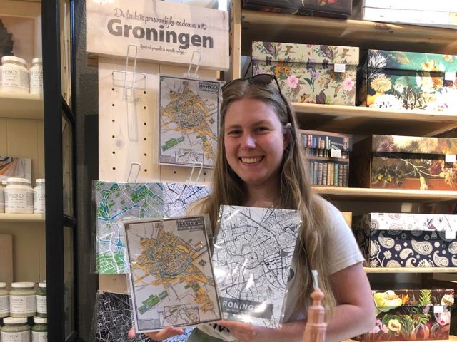 These maps of Groningen are the perfect graduation gifts! 