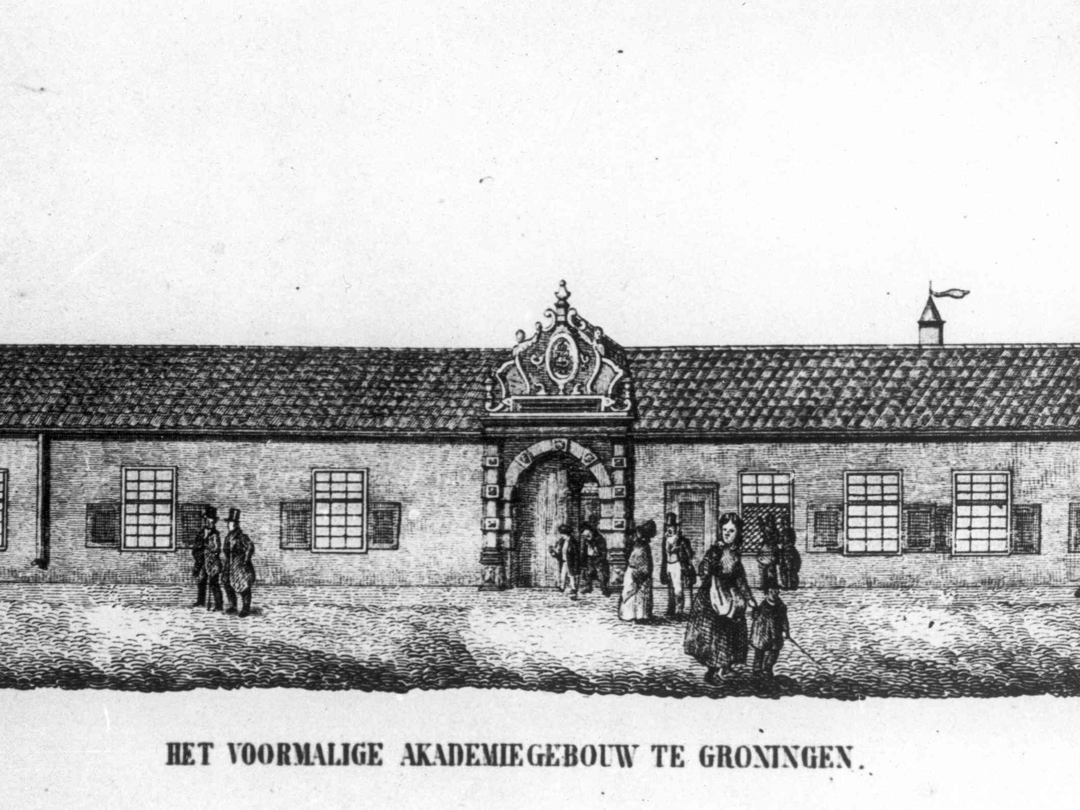 The Academy Building in 1614
